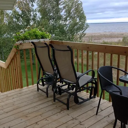 Domaine sur une plage Saint-Félicien Extérieur photo