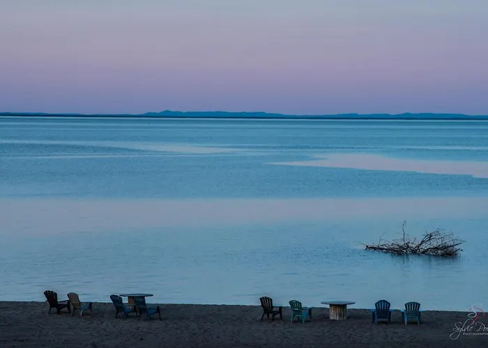 Domaine sur une plage